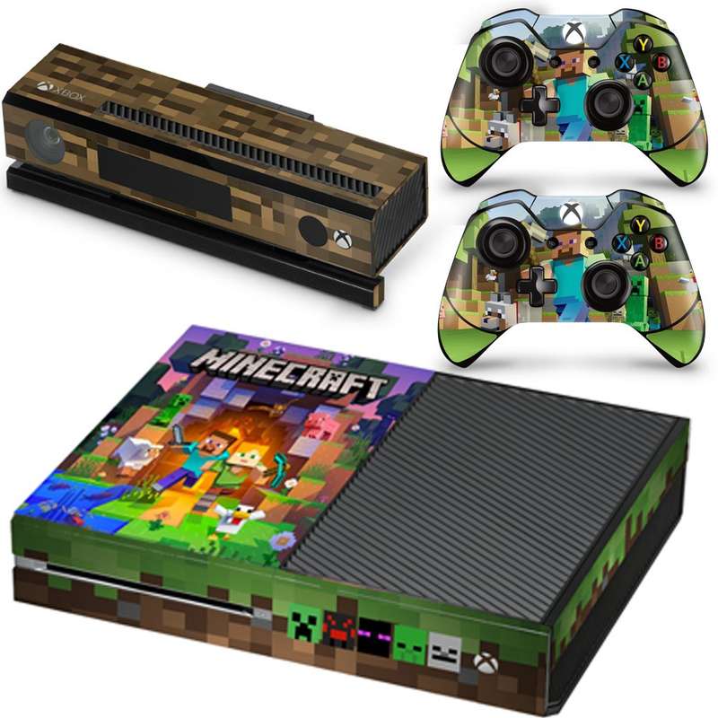 SkinNit Decal Sticker Skin For Xbox One: Minecraft