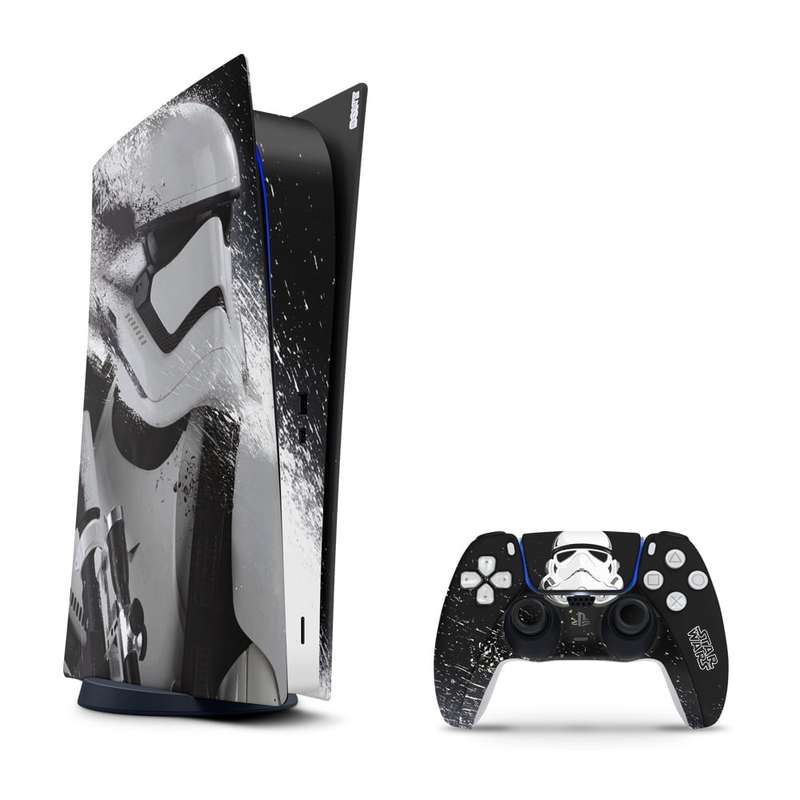 SkinNit Decal Sticker Skin For PS5 Digital (No Disk): Stormtrooper