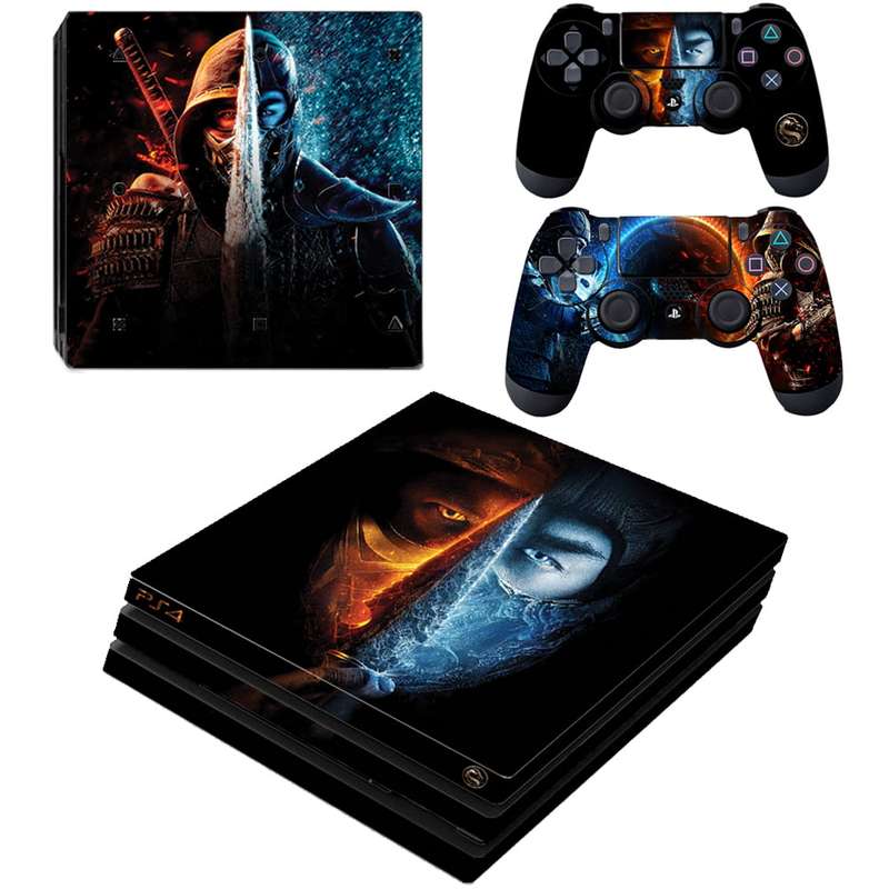 SkinNit Decal Sticker Skin For PS4 Pro: Mortal Kombat