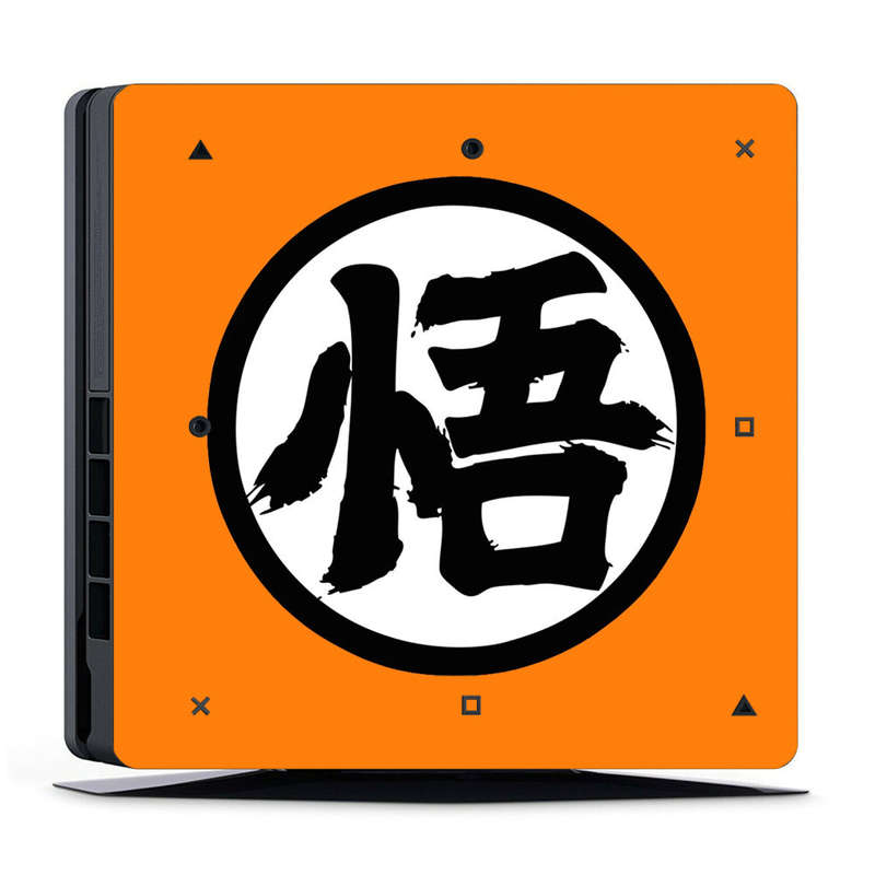 SkinNit Decal Sticker Skin For PS4 Slim: Dragon Ball Z 2022