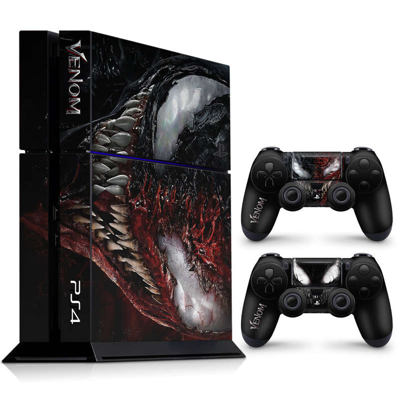 SkinNit Decal Sticker Skin For PS4: Venom
