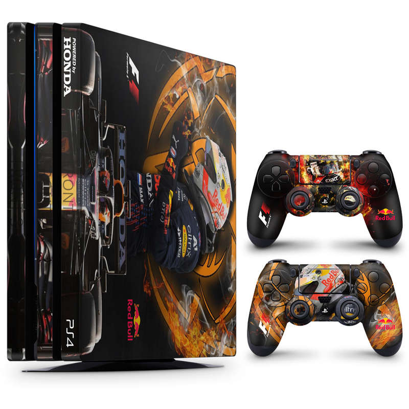 SkinNit Decal Sticker Skin For PS4 Pro: Formula 1