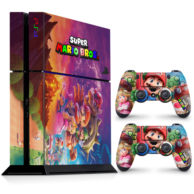 SkinNit Decal Sticker Skin For PS4: Super Mario Brothers