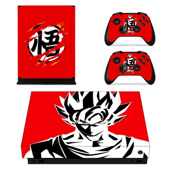 SkinNit Decal Sticker Skin For Xbox One X: Dragon Ball Z