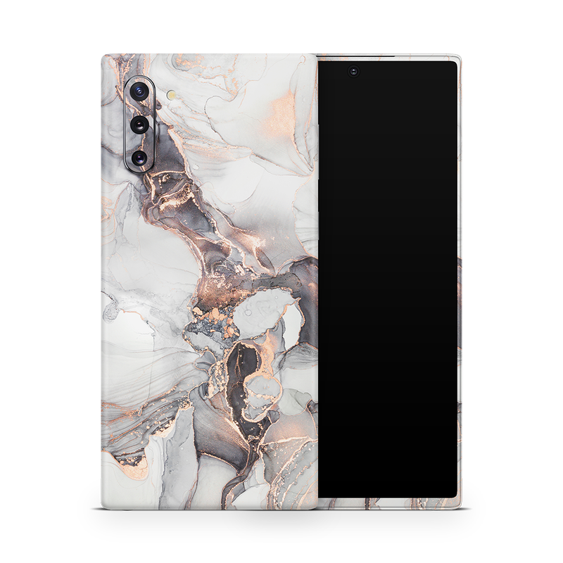 SkinNit Decal Sticker Skin Samsung Galaxy Note 10 Marble Mystic (Decal Skin)
