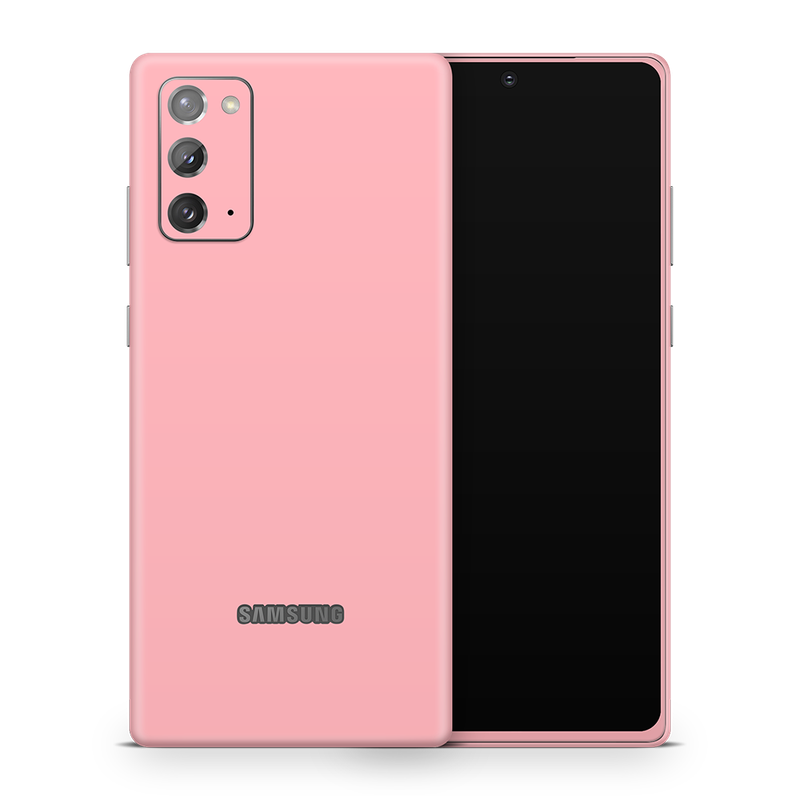 SkinNit Decal Sticker Skin Samsung Galaxy Note 20 Pastel Pink (Decal Skin)