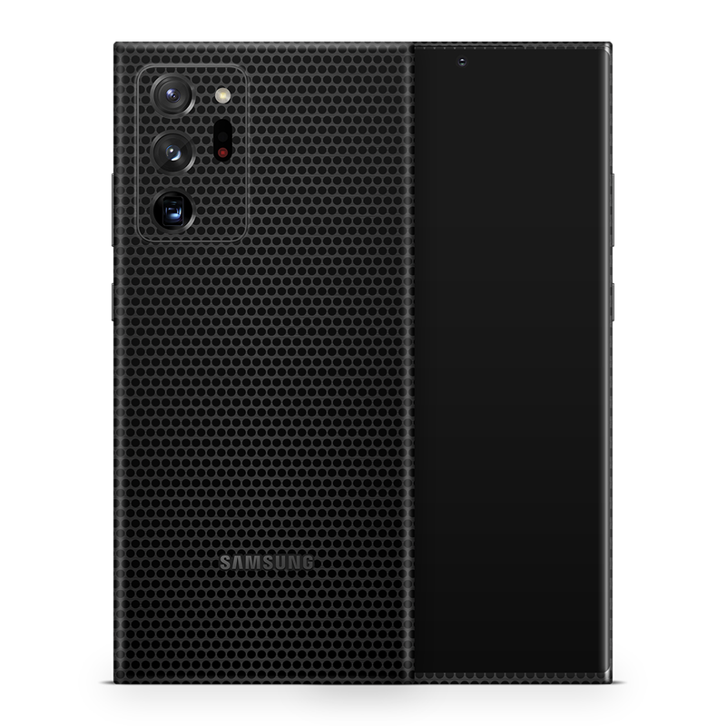 SkinNit Decal Sticker Skin Samsung Galaxy Note 20 Ultra Matrix Black (Decal Skin)
