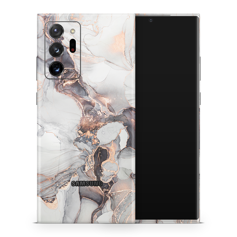 SkinNit Decal Sticker Skin Samsung Galaxy Note 20 Ultra Marble Mystic (Decal Skin)