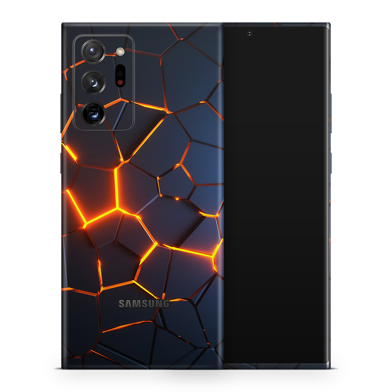 SkinNit Decal Sticker Skin Samsung Galaxy Note 20 Ultra Premium Lava (Decal Skin)