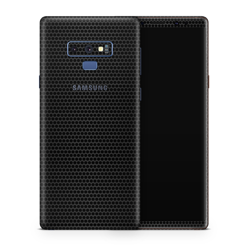 SkinNit Decal Sticker Skin Samsung Galaxy Note 9 Matrix Black (Decal Skin)