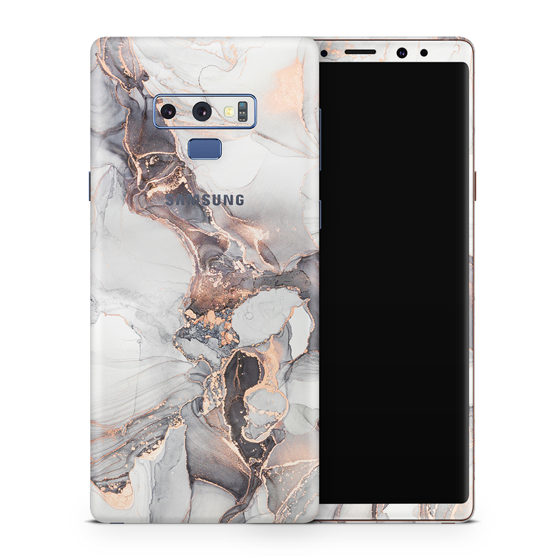 SkinNit Decal Sticker Skin Samsung Galaxy Note 9 Marble Mystic (Decal Skin)