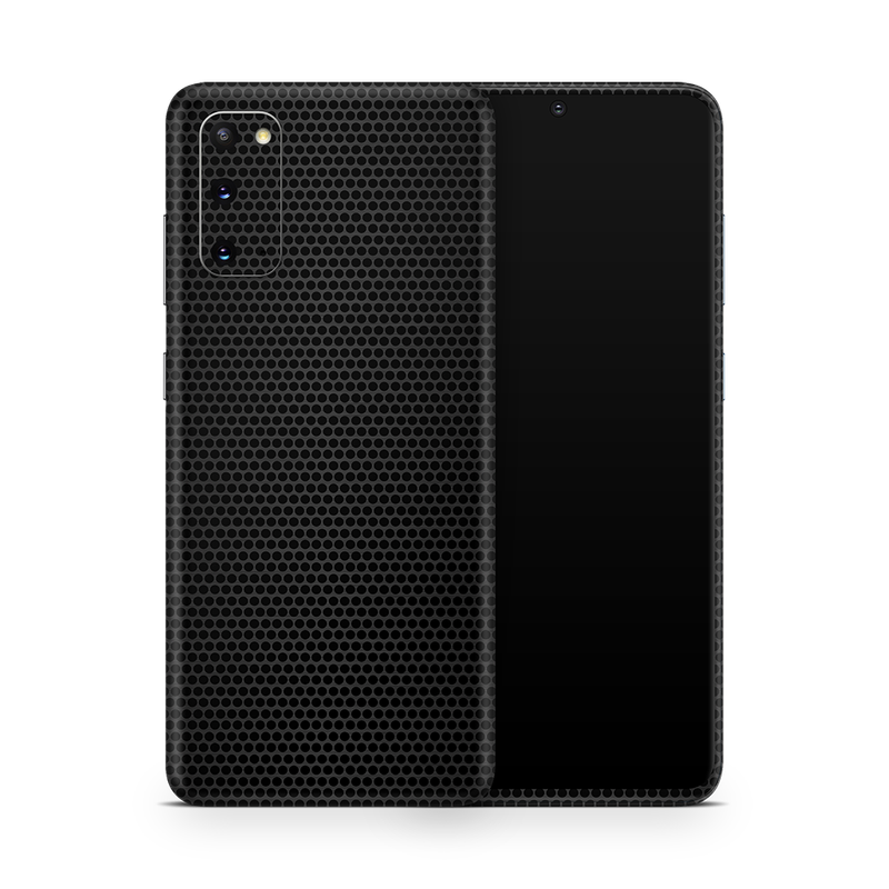SkinNit Decal Sticker Skin Samsung Galaxy S20 Matrix Black (Decal Skin)
