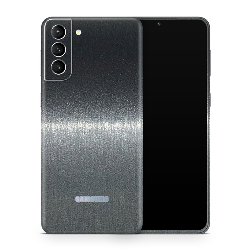 SkinNit Decal Sticker Skin Samsung Galaxy S23 Brushed Steel