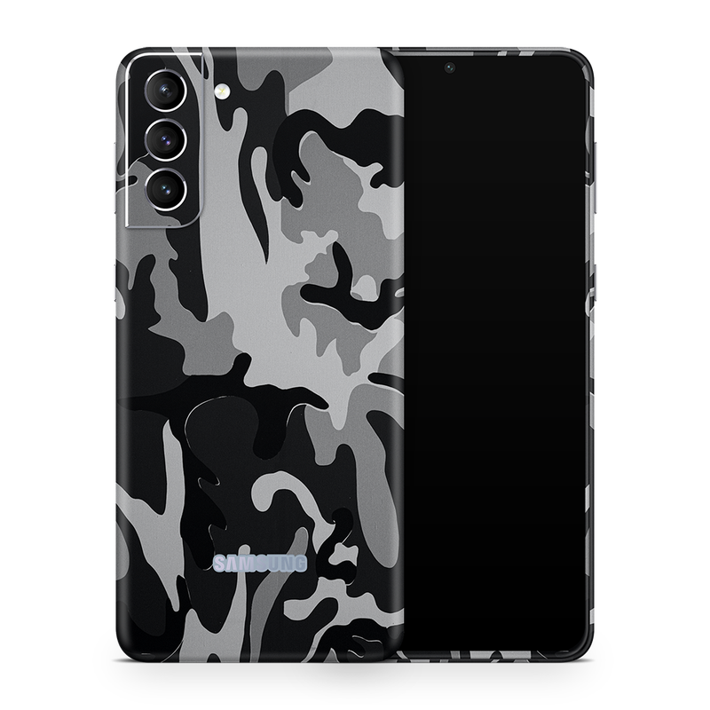 SkinNit Decal Sticker Skin Samsung Galaxy S23 Plus Camo Snow