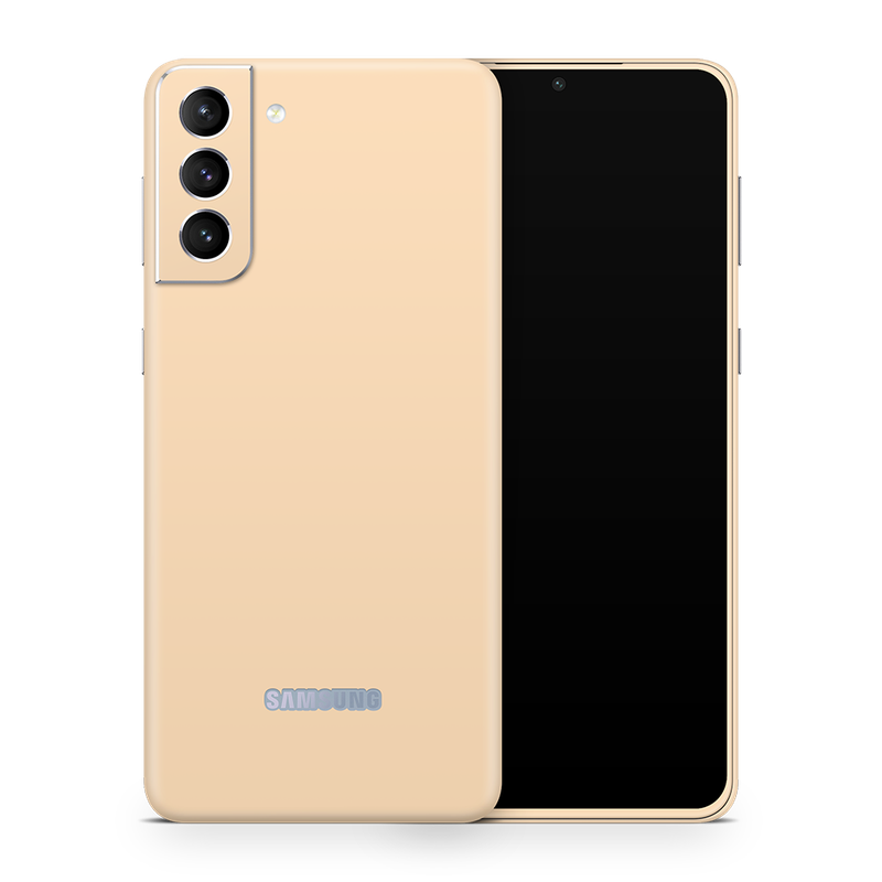 SkinNit Decal Sticker Skin Samsung Galaxy S23 Pastel Orange
