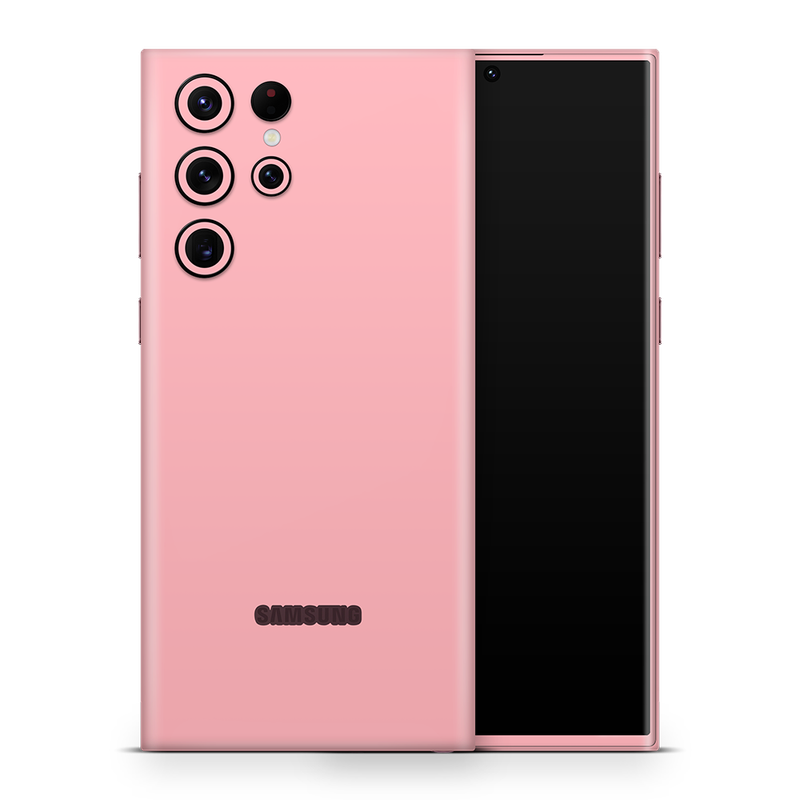 SkinNit Decal Sticker Skin Samsung Galaxy S23 Ultra Pastel Pink