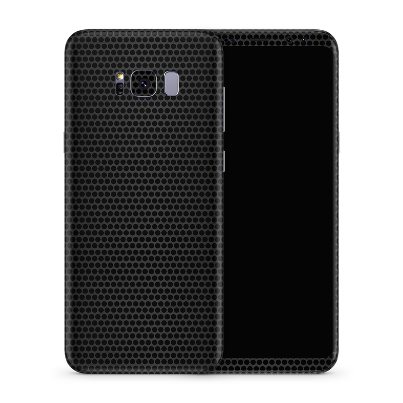 SkinNit Decal Sticker Skin Samsung Galaxy S8 Matrix Black (Decal Skin)