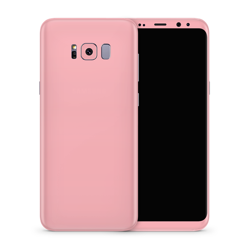 SkinNit Decal Sticker Skin Samsung Galaxy S8 Pastel Pink (Decal Skin)