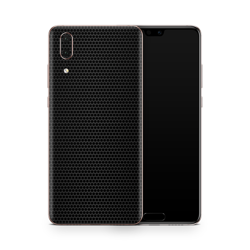 SkinNit Decal Sticker Skin Huawei P20 Matrix Black (Decal Skin)