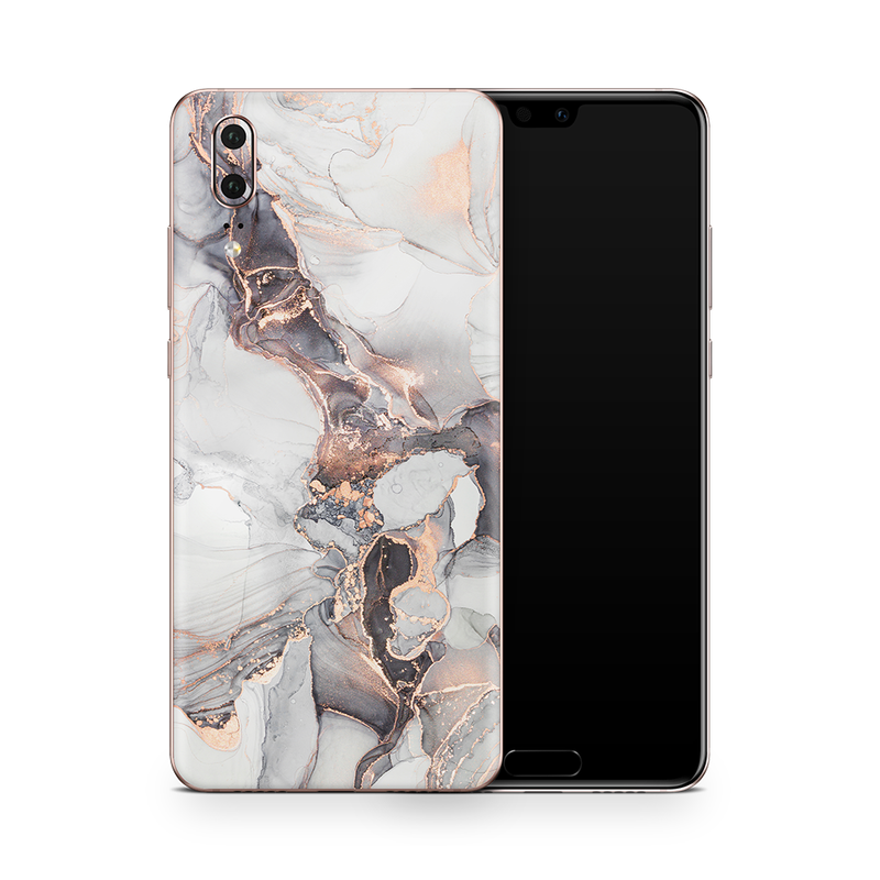 SkinNit Decal Sticker Skin Huawei P20 Pro Marble Mystic (Decal Skin)