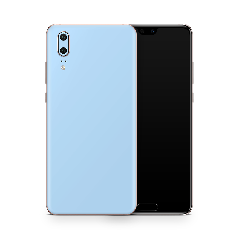 SkinNit Decal Sticker Skin Huawei P20 Pro Pastel Blue (Decal Skin)