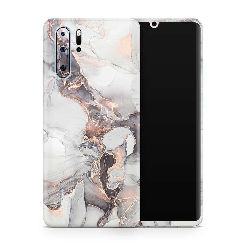 SkinNit Decal Sticker Skin Huawei P30 Pro Marble Mystic (Decal Skin)