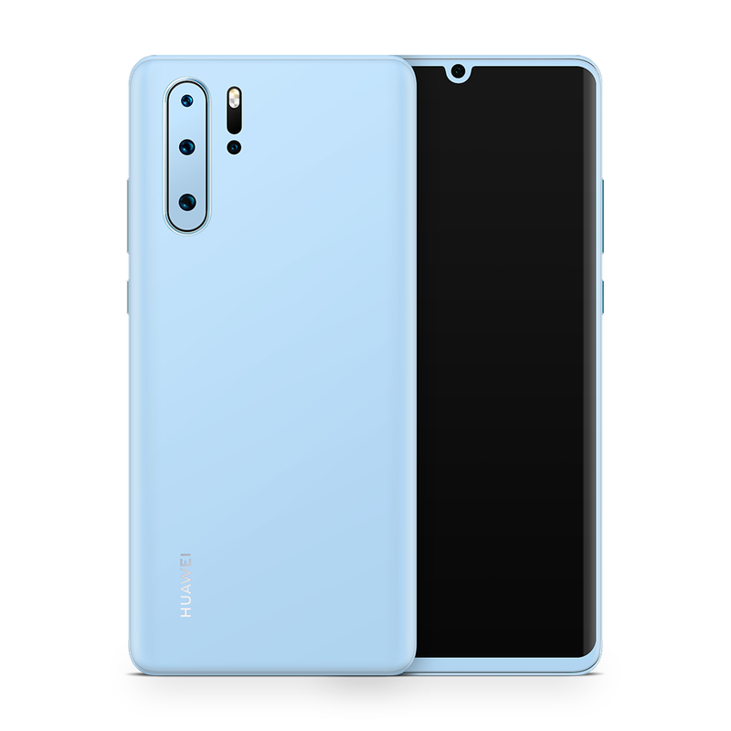 SkinNit Decal Sticker Skin Huawei P30 Pro Pastel Blue (Decal Skin)