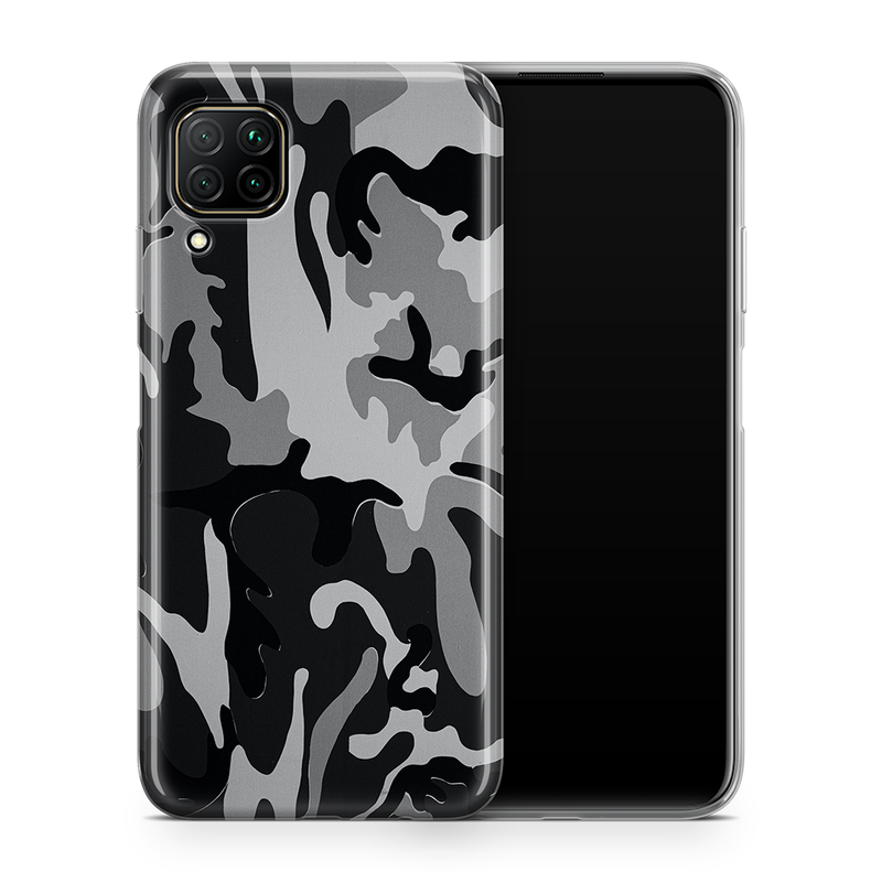 SkinNit Decal Sticker Skin Huawei P40 Lite Camo Snow (Decal Skin)