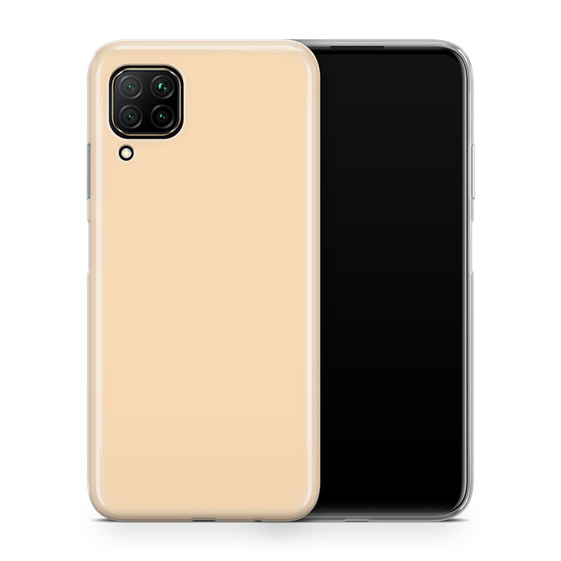 SkinNit Decal Sticker Skin Huawei P40 Lite Pastel Orange (Decal Skin)