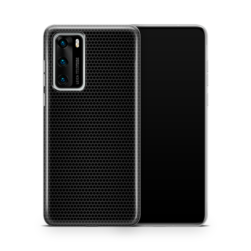 SkinNit Decal Sticker Skin Huawei P40 Matrix Black (Decal Skin)
