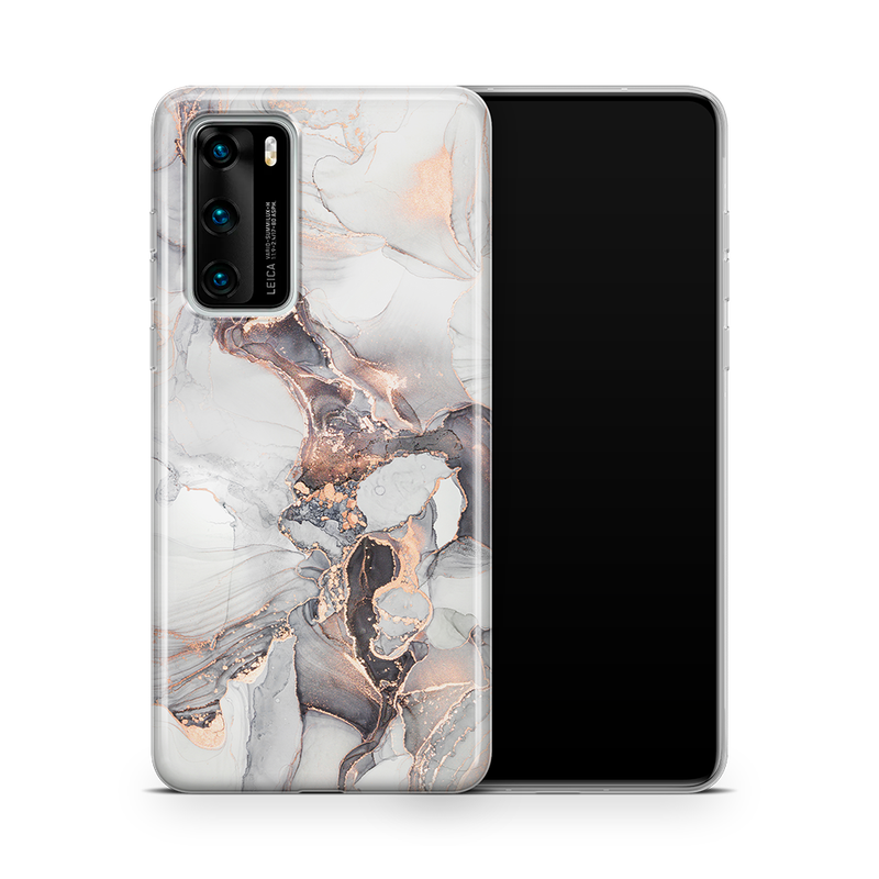 SkinNit Decal Sticker Skin Huawei P40 Marble Mystic (Decal Skin)