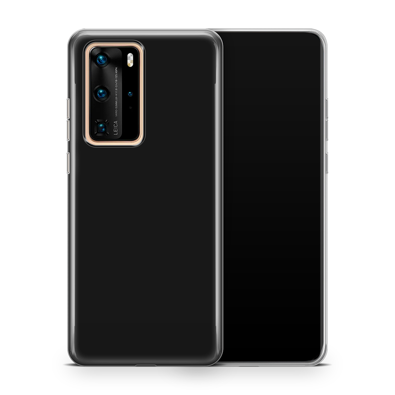 SkinNit Decal Sticker Skin Huawei P40 Pro Matte Black (Decal Skin)