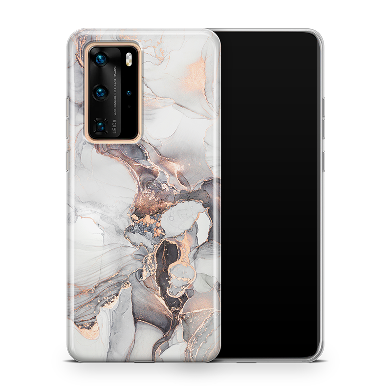 SkinNit Decal Sticker Skin Huawei P40 Pro Marble Mystic (Decal Skin)