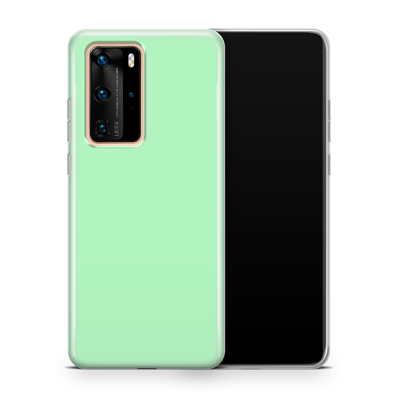 SkinNit Decal Sticker Skin Huawei P40 Pro Pastel Green (Decal Skin)
