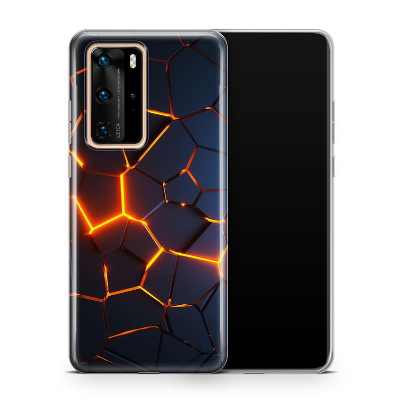 SkinNit Decal Sticker Skin Huawei P40 Pro Premium Lava (Decal Skin)