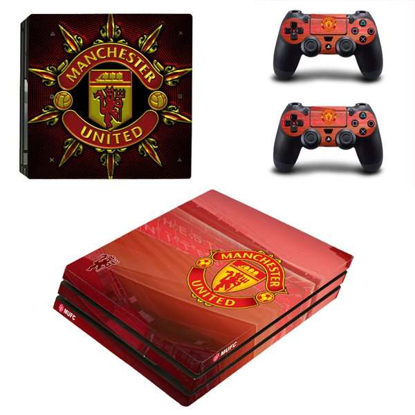 SkinNit Decal Sticker Skin For PS4 Pro: Manchester United 2016
