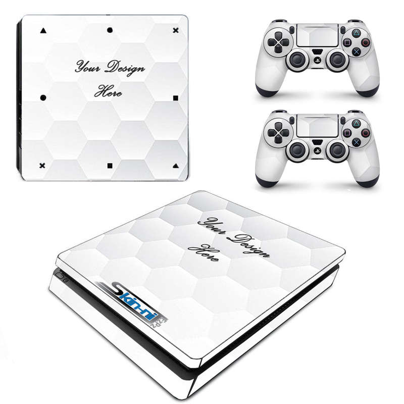SkinNit Decal Sticker Skin For PlayStation 4 Slim: Customise