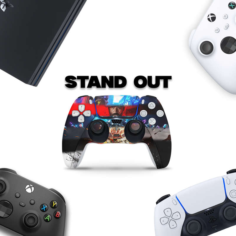 SkinNit Decal Sticker Skin For PS5 Digital (No Disk): Warzone