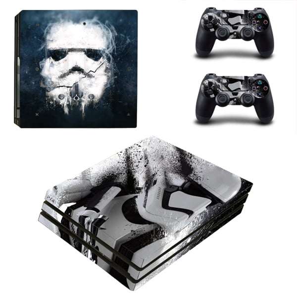 SkinNit Decal Sticker Skin For PS4 Pro: Stormtrooper 2019