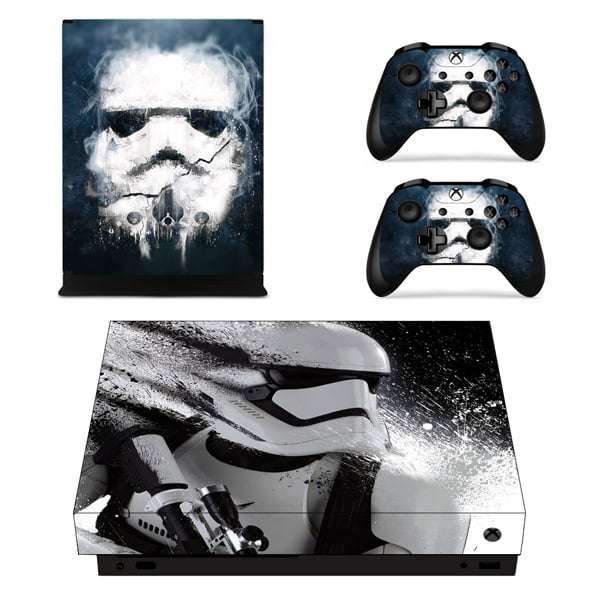 SkinNit Decal Sticker Skin For Xbox One X: Stormtrooper