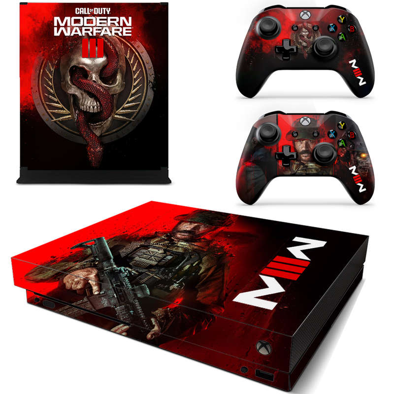 SkinNit Decal Sticker Skin For Xbox One X: Modern Warfare III