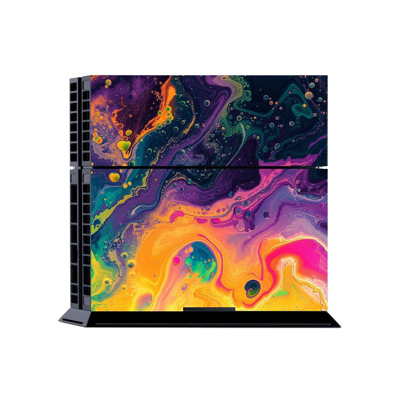 Decal Skin Sticker for PS4: Acrylic Splash
