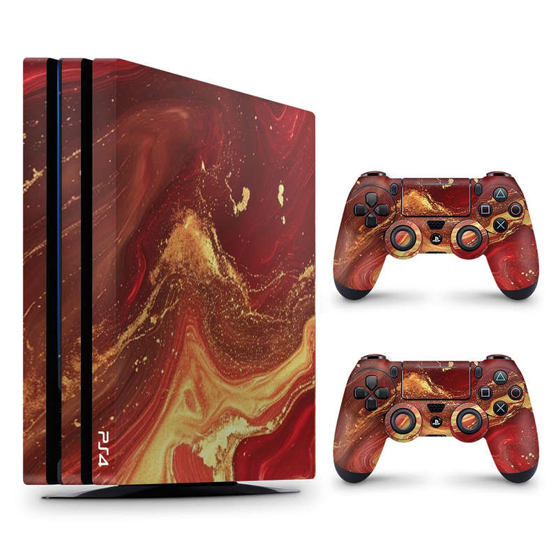 Decal Skin Sticker for PS4 Pro: Fluid Abstract Art