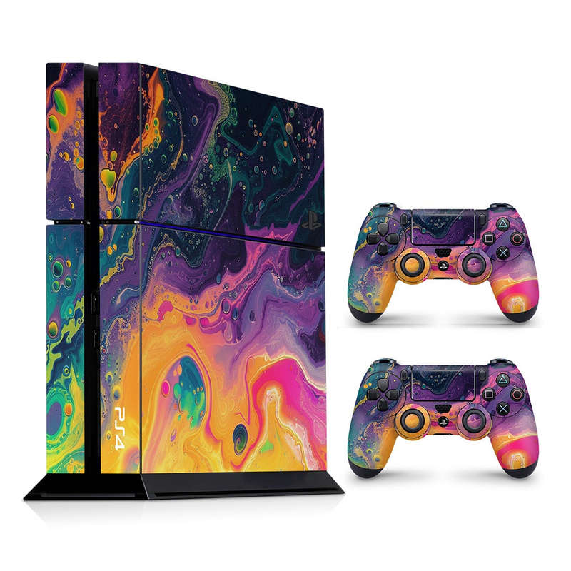 Decal Skin Sticker for PS4: Acrylic Splash