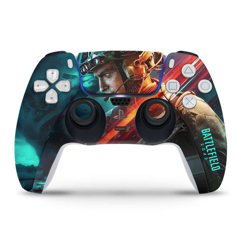 SkinNit Decal Sticker Skin For PS5 Slim Digital : Battlefield