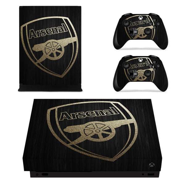 SkinNit Decal Sticker Skin For Xbox One X: Arsenal 2017
