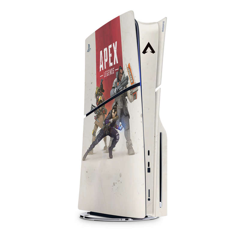 SkinNit Decal Sticker Skin For PS5 Slim : Apex Legends