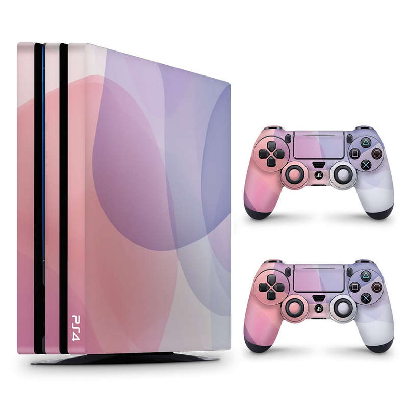 Decal Skin Sticker for PS4 Pro: Soft Pastel Fusion
