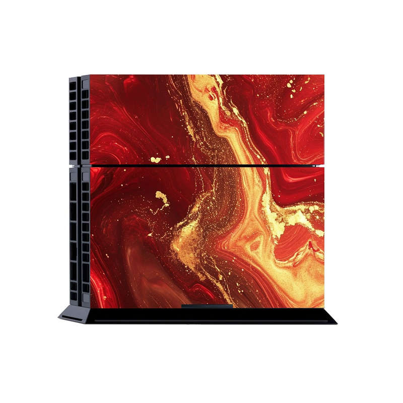 Decal Skin Sticker for PS4: Fluid Abstract Art
