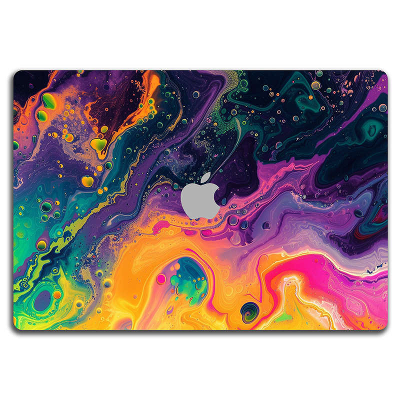 Apple MacBook Decal Skin Sticker: Acrylic Splash